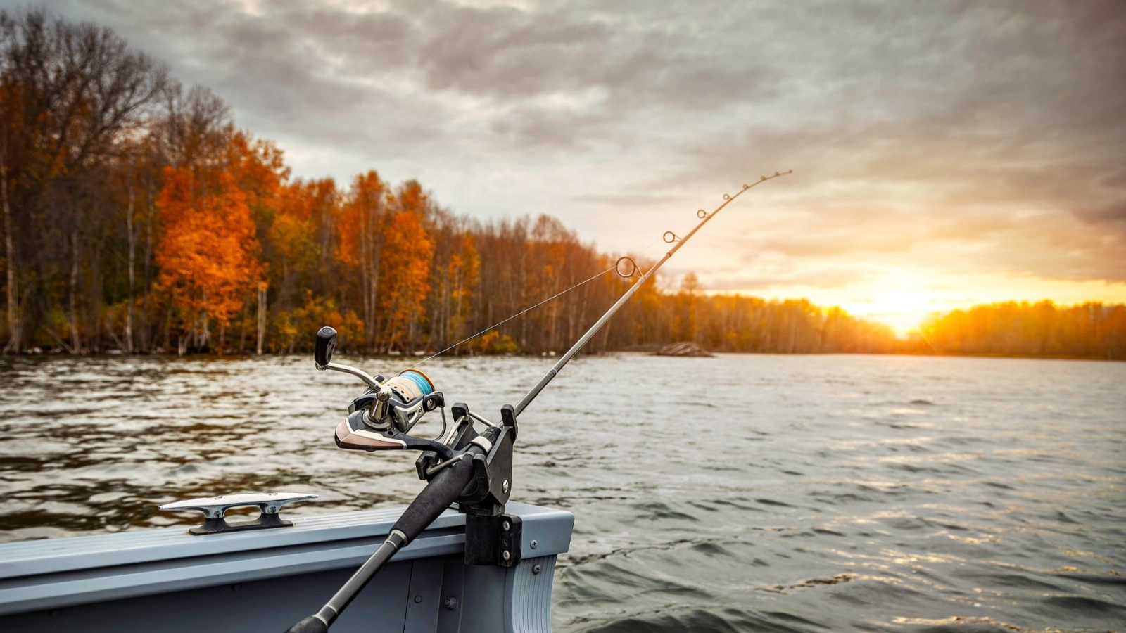 Fishing on Nimpo Lake at Nimpo Lake Resort, West Chilcotin BC